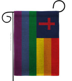 Christian Pride - Support Inspirational Vertical Impressions Decorative Flags HG148667 Made In USA