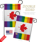 Canada Pride - Support Inspirational Vertical Impressions Decorative Flags HG148669 Made In USA