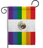 Mexico Pride - Support Inspirational Vertical Impressions Decorative Flags HG148676 Made In USA