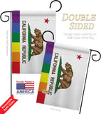 California Republic Pride - Support Inspirational Vertical Impressions Decorative Flags HG148680 Made In USA