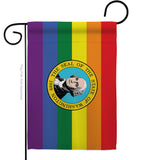 Washington Pride - Support Inspirational Vertical Impressions Decorative Flags HG148683 Made In USA