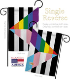 Gay Trans Straight Ally - Support Inspirational Vertical Impressions Decorative Flags HG148691 Made In USA