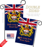 Hong Kong Great Again - Support Inspirational Vertical Impressions Decorative Flags HG170023 Made In USA