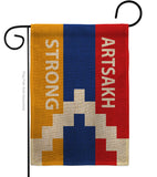 Artsakh Strong - Support Inspirational Vertical Impressions Decorative Flags HG170154 Made In USA