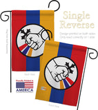 Artsakh Strong Armenia - Support Inspirational Vertical Impressions Decorative Flags HG170155 Made In USA