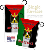 Stand with Palestine - Support Inspirational Vertical Impressions Decorative Flags HG170194 Made In USA