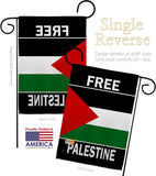 Free Palestine - Support Inspirational Vertical Impressions Decorative Flags HG170196 Made In USA