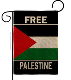 Free Palestine - Support Inspirational Vertical Impressions Decorative Flags HG170196 Made In USA