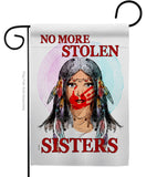 No Stolen Sister - Support Inspirational Vertical Impressions Decorative Flags HG170215 Made In USA