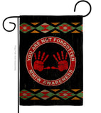 MMIW Awareness - Support Inspirational Vertical Impressions Decorative Flags HG170216 Made In USA