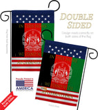 This Home Afghanistan - Support Inspirational Vertical Impressions Decorative Flags HG170218 Made In USA