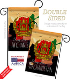 Afghanistan We Pray - Support Inspirational Vertical Impressions Decorative Flags HG170222 Made In USA