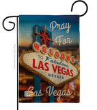 Pray for Las Vegas - Support Inspirational Vertical Impressions Decorative Flags HG192041 Made In USA