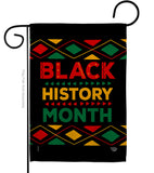 Black History Month - Support Inspirational Vertical Impressions Decorative Flags HG192423 Made In USA