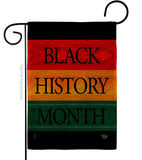 Black History Month Afro - Support Inspirational Vertical Impressions Decorative Flags HG192428 Made In USA