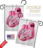 Pink Fighter - Support Inspirational Vertical Impressions Decorative Flags HG192683 Made In USA