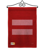 Equality - Support Inspirational Vertical Impressions Decorative Flags HG115087 Made In USA