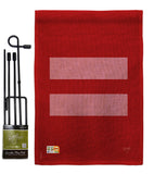 Equality - Support Inspirational Vertical Impressions Decorative Flags HG115087 Made In USA