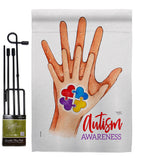 Asperger Day - Support Inspirational Vertical Impressions Decorative Flags HG115233 Made In USA