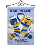 Down Syndrome - Support Inspirational Vertical Impressions Decorative Flags HG137423 Made In USA