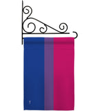 Bisexual - Support Inspirational Vertical Impressions Decorative Flags HG148005 Made In USA