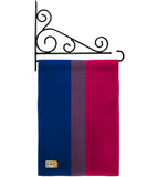 Bisexual - Support Inspirational Vertical Impressions Decorative Flags HG148005 Made In USA