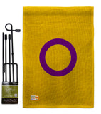 Intersex - Support Inspirational Vertical Impressions Decorative Flags HG148010 Made In USA