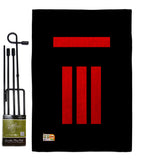 Master Slave Pride - Support Inspirational Vertical Impressions Decorative Flags HG148015 Made In USA