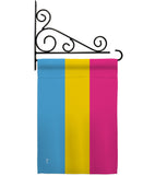 Pansexual pride - Support Inspirational Vertical Impressions Decorative Flags HG148018 Made In USA