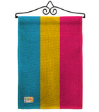 Pansexual pride - Support Inspirational Vertical Impressions Decorative Flags HG148018 Made In USA