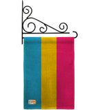 Pansexual pride - Support Inspirational Vertical Impressions Decorative Flags HG148018 Made In USA