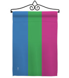 Polysexuality - Support Inspirational Vertical Impressions Decorative Flags HG148020 Made In USA