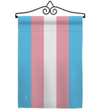 Transgender - Support Inspirational Vertical Impressions Decorative Flags HG148024 Made In USA