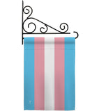 Transgender - Support Inspirational Vertical Impressions Decorative Flags HG148024 Made In USA