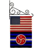 US BDSM rights - Support Inspirational Vertical Impressions Decorative Flags HG148028 Made In USA