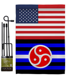 US BDSM rights - Support Inspirational Vertical Impressions Decorative Flags HG148028 Made In USA