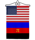 US Polyamory flag - Support Inspirational Vertical Impressions Decorative Flags HG148044 Made In USA