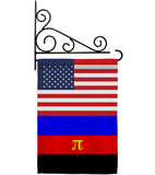 US Polyamory flag - Support Inspirational Vertical Impressions Decorative Flags HG148044 Made In USA