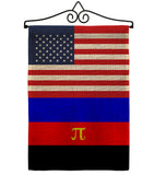 US Polyamory flag - Support Inspirational Vertical Impressions Decorative Flags HG148044 Made In USA