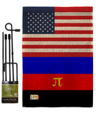 US Polyamory flag - Support Inspirational Vertical Impressions Decorative Flags HG148044 Made In USA