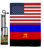 US Polyamory flag - Support Inspirational Vertical Impressions Decorative Flags HG148044 Made In USA