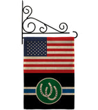 US Pony Pride - Support Inspirational Vertical Impressions Decorative Flags HG148046 Made In USA