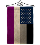 US Asexua - Support Inspirational Vertical Impressions Decorative Flags HG148644 Made In USA