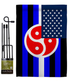 US BDSM rights - Support Inspirational Vertical Impressions Decorative Flags HG148645 Made In USA