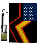 US Rubber Pride - Support Inspirational Vertical Impressions Decorative Flags HG148662 Made In USA