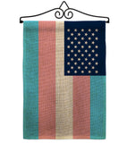 US Transgender - Support Inspirational Vertical Impressions Decorative Flags HG148664 Made In USA