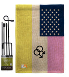 US Twink - Support Inspirational Vertical Impressions Decorative Flags HG148665 Made In USA