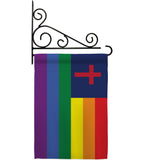 Christian Pride - Support Inspirational Vertical Impressions Decorative Flags HG148667 Made In USA