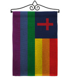 Christian Pride - Support Inspirational Vertical Impressions Decorative Flags HG148667 Made In USA