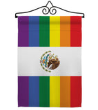 Mexico Pride - Support Inspirational Vertical Impressions Decorative Flags HG148676 Made In USA